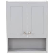 Shop for bathroom cabinets in bathroom furniture. Glacier Bay Lancaster 20 5 Inch W X 25 6 Inch H X 7 7 Inch D Bathroom Wall Medicine Linen The Home Depot Canada