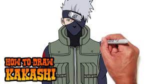 How To Draw Kakashi | Naruto Shippuden - Youtube