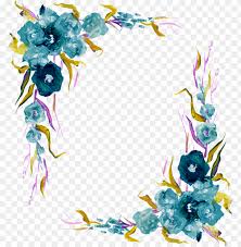 Spring flowers border png drawn flowers png alice in wonderland flowers png dark rose png mexican paper flowers png abstract flowers png. Dark Blue Watercolor Flowers Hand Drawn Wreath Decorative æ°´å½© èŠ±è‰ åœ–æ¡ˆ ç´ æ Png Image With Transparent Background Toppng
