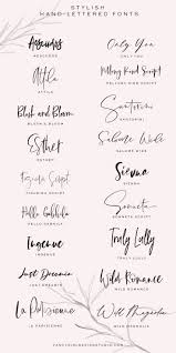 Stilvolle Handgeschriebene Schriften Fancy Girl Design Studio Handbag Tattoos Ale Tat Handgeschriebenen Schriften Schriftarten Handschriftliche Schriften