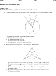 Use pronouns in your answer whenever possible. Incenter And Circumcenter Quiz Pdf Free Download