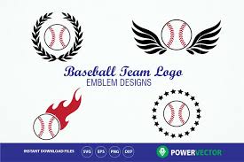 Free svg designs | download free svg files for your own. Svg File Baseball Team Logo Vector 98562 Svgs Design Bundles