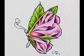 Butterflies make the ideal companion to your rose tattoo, as you can see by this girl's tatt of an however, the execution of this tattoo isn't great. Butterfly And Rose Tattoos Designs Butterfly Rose By Love