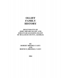 OLLIFF FAMILY HISTORY