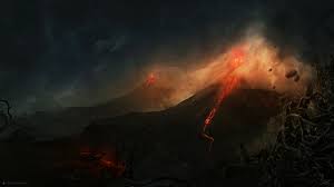 Find & download free graphic resources for lava landscape. Artistic Fantasy Volcano Lava Wallpaper Resolution 2560x1440 Id 722136 Wallha Com