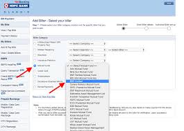 You can log in with the help of your folio number and hpin. How To Add I Sip Biller In Hdfc Bank Finity Pradip Goyal