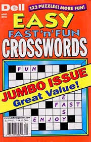 Dell S Best Easy Fast N Fun Crossword Magazine Is Perfect For The Beginning Crossword Solver Each Digest Sized Crossword Puzzle Books Puzzle Books Crossword