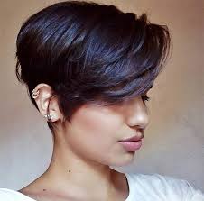 The back and sides are cropped close to the scalp, and the sideburns are shaved into perfect triangles. 20 Fabulous Pixie Hairstyles With Bangs