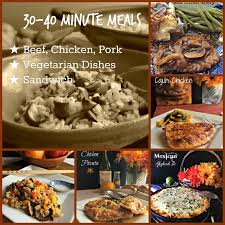 It can do everything from make delicious stews to defrost meats in no time. 30 40 Minute Meals