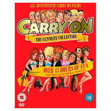 Trailers and clips from carry on follow that camel. Carry On Complete Dvd 16 Disc Tesco Groceries