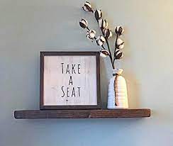Check spelling or type a new query. Floating Shelf By The Falling Tree Dark Walnut Stain 5 5 D1 5 H24 W Pine Wood Shefinds