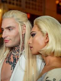 Been a minute… last outing with @yannikzamboni at the @zurichfilmfestival  wearing @maisonblanche.swiss. Heel @maisonernest. Hair & beat by Me. Photo  1 @romeolargo