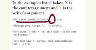 Writing Counter Arguments Writing Ap English Language Argument