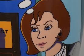 "Oh Bill, how could you?" Ceramic Political Satire Vase