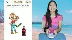 Untuk menyalakan lampu, bohlam paling kanan geser keluar layar, kemudian tekan sakelar paling kiri. Kunci Jawaban Brain Out Jack Ingin Minum Jus Jeruk Youtube