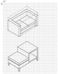 How To Draw Furniture In 3D (With Pictures) | Drawing Furniture, Furniture  Sketch, Kids Bedroom Furniture Design