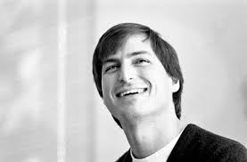 Steve Jobs in a Moment of Joy by Doug Menuez