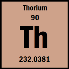Thorium is a weakly radioactive metallic chemical element with the symbol th and atomic number 90. Thorium Energy Education