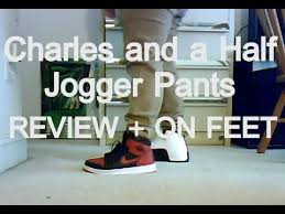 charles and a half jogger pants review