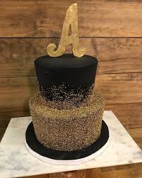 30th Birthday Black And Gold Cake Ideas 21 Elegant Picture Of Black Birthday Cake Birijus Com 25th Birthday Cakes Birthday Cake Decorating 18th Birthday Cake