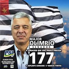 Seu suplente é o empresário alexandre luiz giordano. Major Olimpio Muda Sao Paulo Muda Brasil Facebook