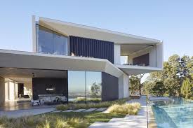 L A Villa Oppenheim Architecture Design Modern Residential Architecture Architecture Modern House Design