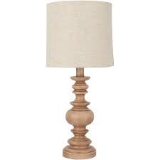 Js nova juns edison table lamp, industrial nightstand lamps, small rose gold metal desk lamp suit for bedside dressers coffee table in. Mainstays Traditional Brown Washed Wood Table Lamp Walmart Com Table Lamp Wood Table Lamp Farmhouse Lamps