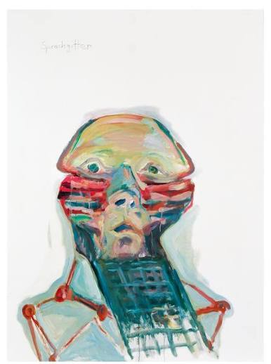Work by Maria Lassnig