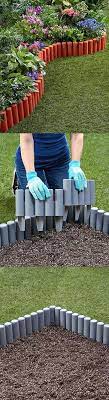 25 Amazing Lawn Edging Ideas For Your Garden Backyard Garden Diy Diy Lawn Edging Ideas
