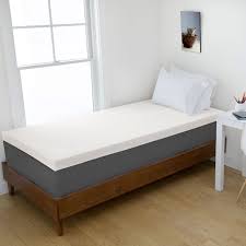 Shop for a pillow top mattress pad at ikea. Sleep Studio 1 5 Memory Foam Mattress Topper College Sizes Twin Xl Twin Full Walmart Com Walmart Com