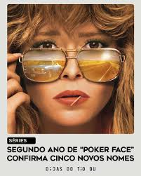 Segunda temporada de "Poker Face" confirma cinco novos nomes A série “Poker  Face” do Peacock continua adicionando estrelas para a 2ª temporada com a  adição de Davionte “GaTa” Ganter (“Dave”), Haley Joel