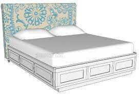 21 posts related to california king bed frame with storage. Cal King Platform Storage Bed Free Plans Sawdust Girl