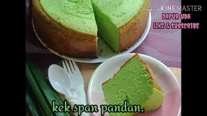 5 biji telur (blend sehingga gebu). Wow Bakar Kek Span Pandan Guna Pengukus Sahaja Youtube