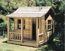 The backyard discovery sweetwater cedar wooden playhouse is fun for the whole family. 16 Free Backyard Playhouse Plans For Kids