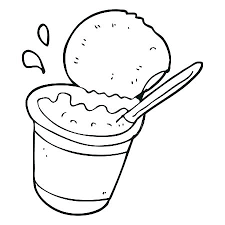You might also be interested in coloring pages. Yogurt Clipart Colouring Page Yogurt Colouring Page Transparent Free For Download On Webstockreview 2021