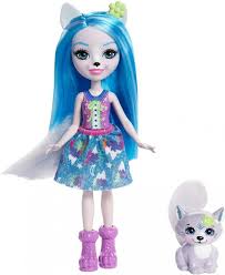 … czasdzieci.pl rozrywka kolorowanki do druku. Mattel Enchantimals Lalka Zwierzatko Wilk Fnh22 Frh40 Morele Net