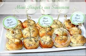 Mini Burgers Mini Bagels Au Saumon Les Douceurs De Mina