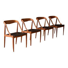 Sculptural Danish Dining Chairs By Johannes Andersen Set Of 4 In 2020 Danish Dining Chairs Dining Chairs Reupholster Chair Dining