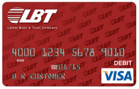 No credit check, free to register online, free online bill pay, and fraud protection. Lbt Visa Debit Cards Lamar Bank And Trust Company