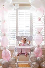 Odessa Turns 1 In A Winter One Derland Winter Onederland Birthday Party Onederland Birthday Party Winter Onederland Birthday