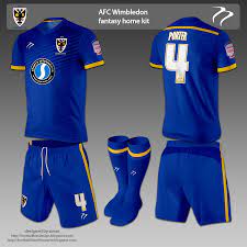 Wimbledon Afc Kit