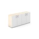 ✓ Nova Lockable Cabinet w/4 Doors &amp; 2 Shelves