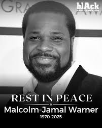 We are shocked and sad to report that veteran actor and musician  #MalcolmJamalWarner has passed away at the age of 54.⁣  Details:https://praisedc.com/playlist/rest-in-power-notable-black-folks-who-weve-lost-in-2025/  ⁣ The actor, best known for his role ...