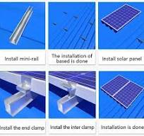 Mini-Rail Kit Metal Roof PV Mounting System suppliers ...