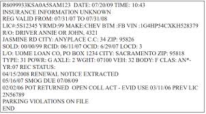 Dmv has electronic smog certification information for your vehicle on file. 30 005 Basic Information California Dmv