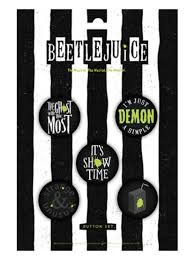 Beetlejuice The Broadway Musical Button Set Beetlejuice Movie Musicals Beetlejuice Quotes