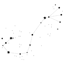 Hands Sticker By Heikeulisch In 2020 Constellation Art Black And White Stickers Star Constellations