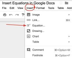 But the real power of google sheets is the google scripting feature that comes with it. Insert Equations In Google Docs Using Technology Better