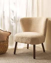 siege boucle armchair furniture zara home bedroom furniture