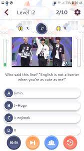 Agaknya sebagai fans setia bts, army patut berbangga diri. Bts Kpop Army Quiz With Image For Android Apk Download